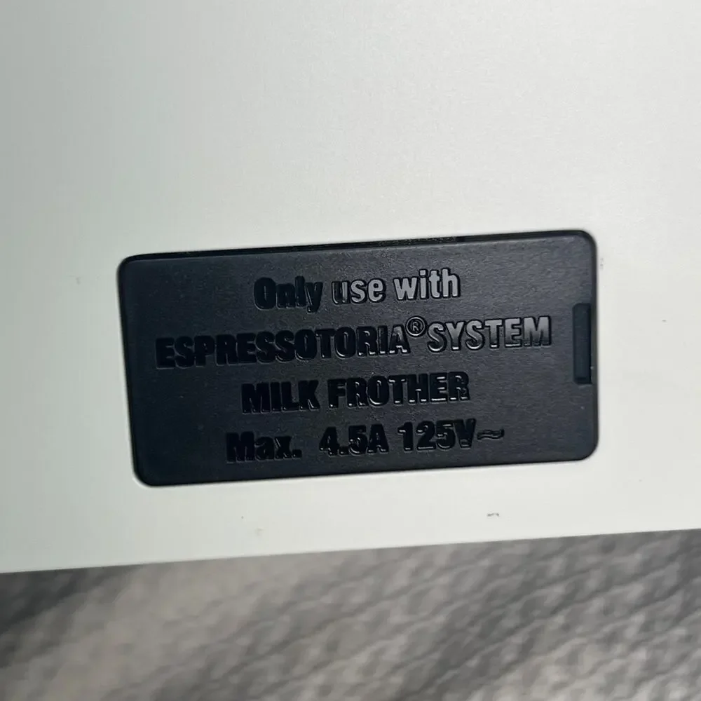 Espressotoria Caprista Capsule Espresso Machine White Open Box CMMCXSTCSM